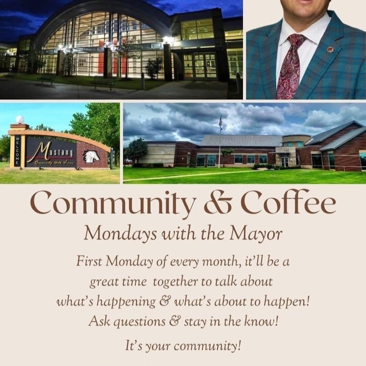 Coffee with the Mayor informational flyer