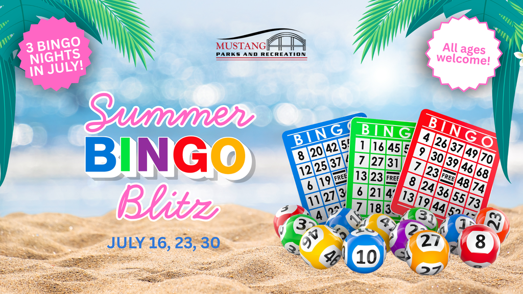 Bingo on July 16,23, and 30