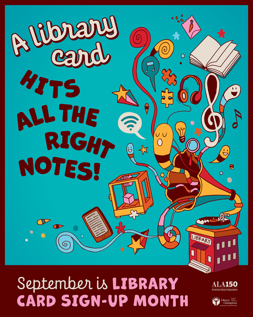National library card sign up month
