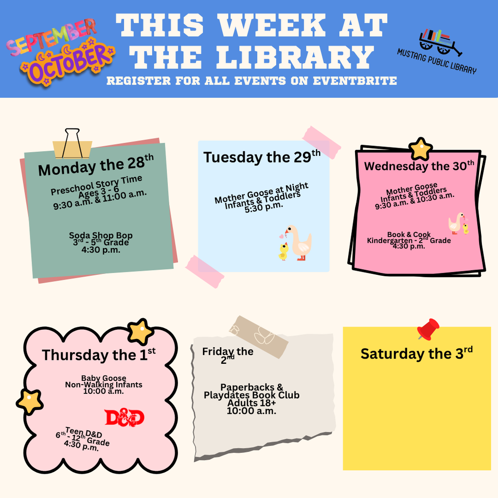 This week at the library