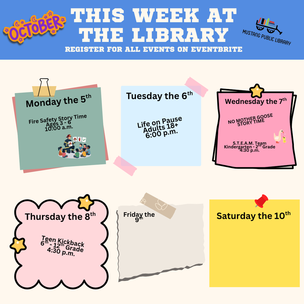 This week at the library