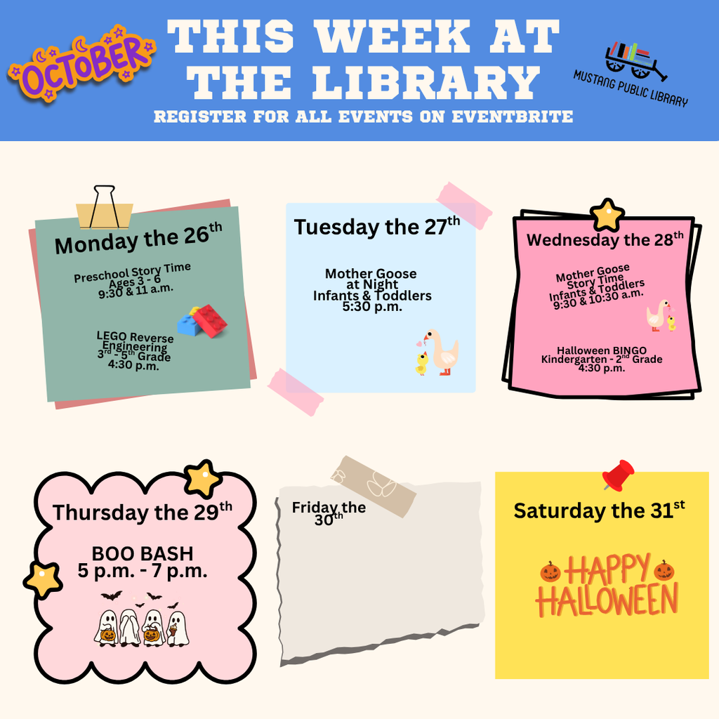 This week at the library