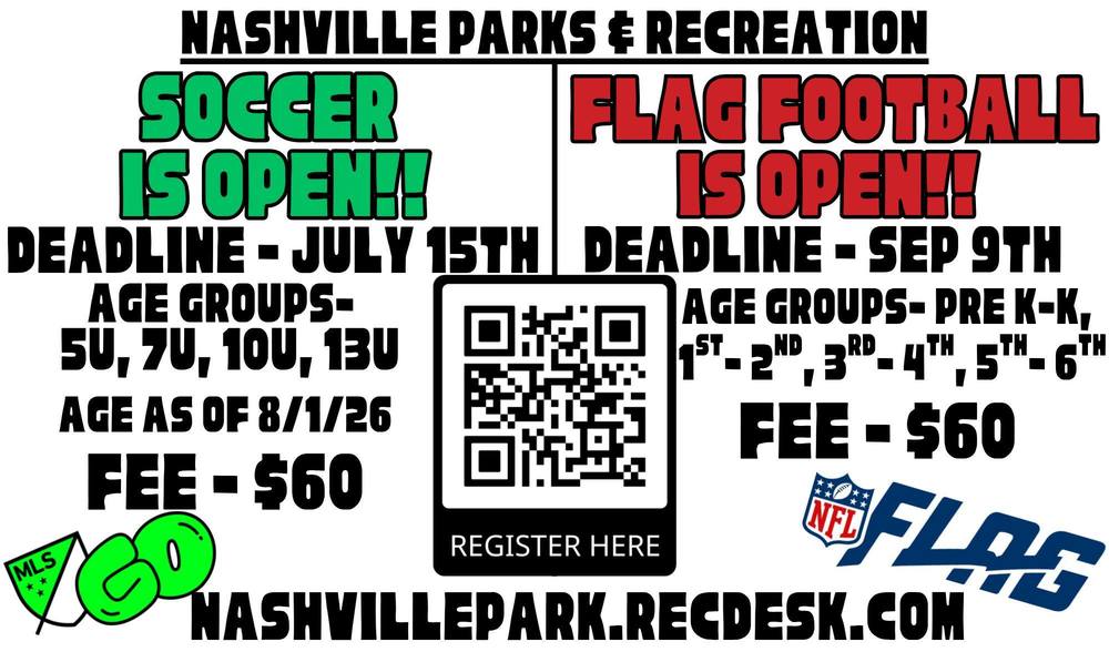 soccer & flag football signup