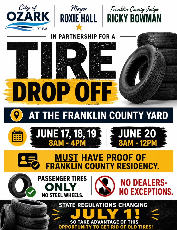 tire drop off