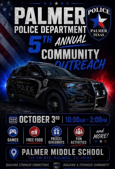 Palmer PD Community Outreach Event
