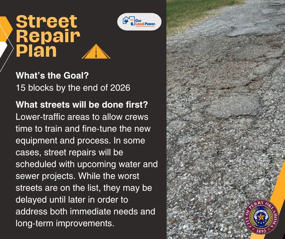 Street repair post