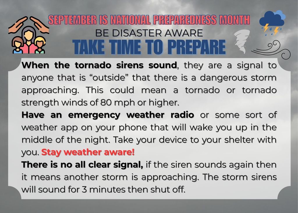 National preparedness month