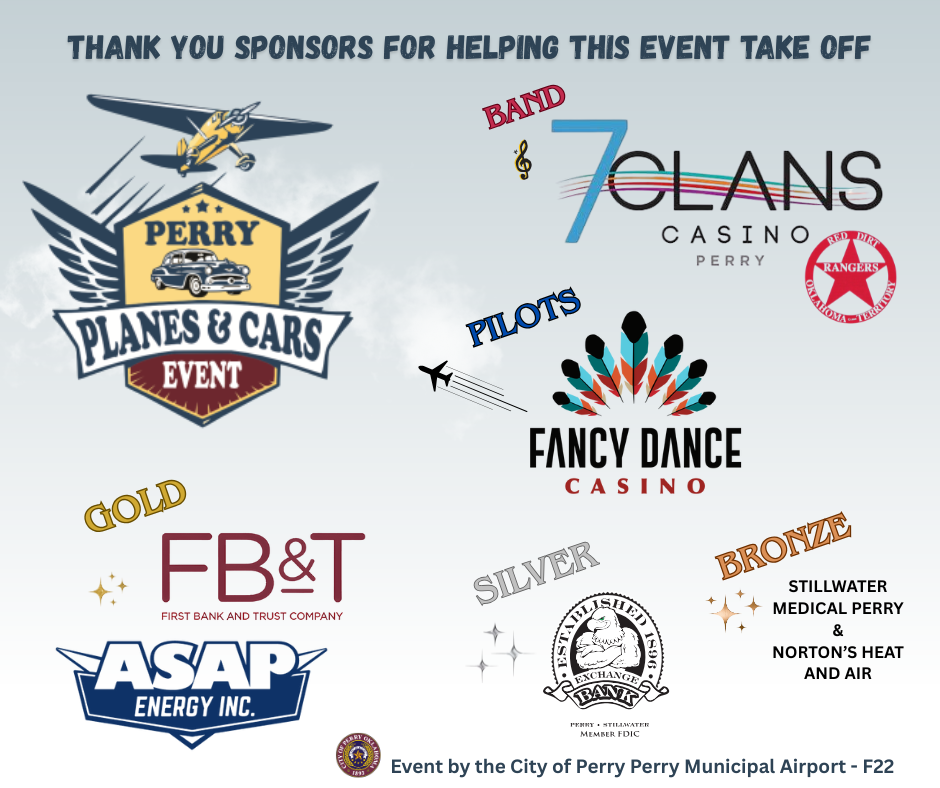 Sponsors for Airport Event
