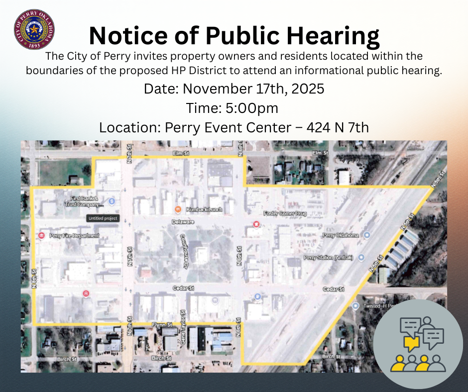 Public hearing for the HP District is Monday image of area proposed