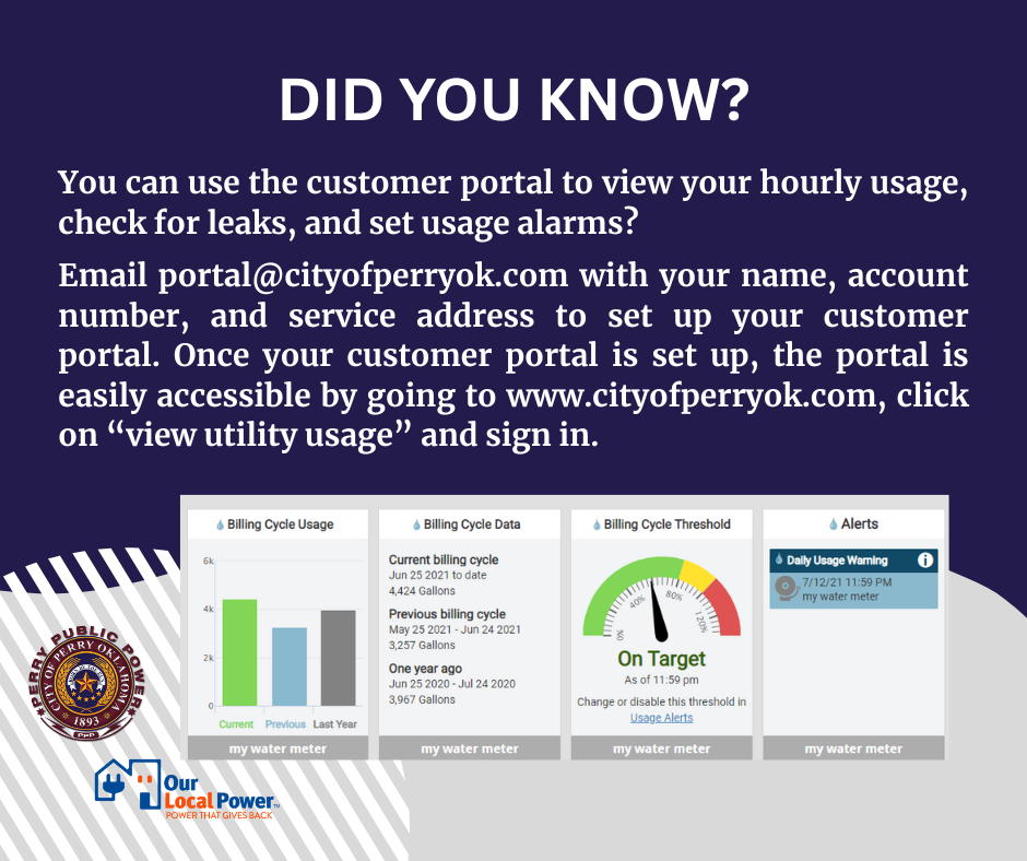 Customer portal image