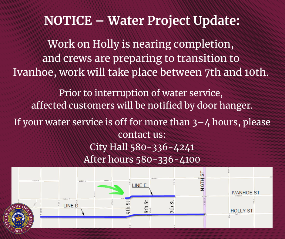 water project update