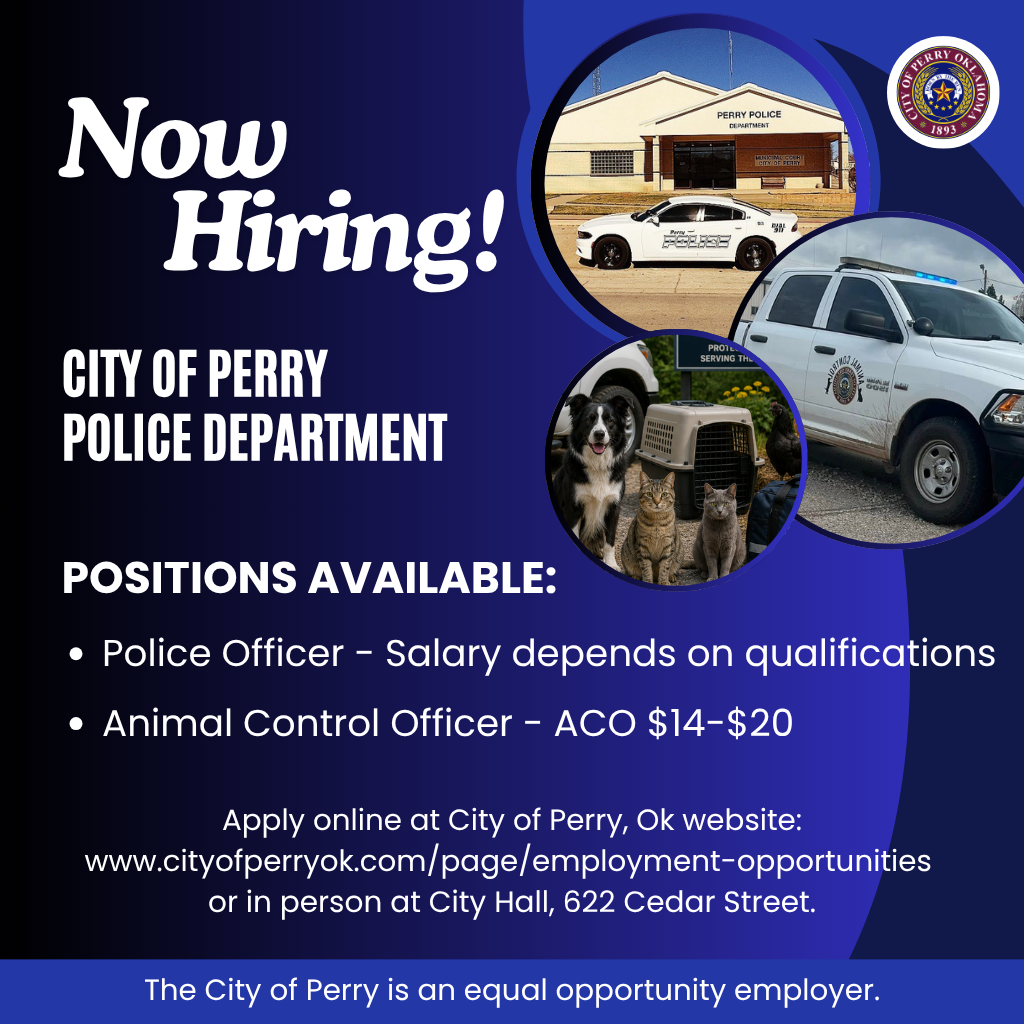 Police job listings