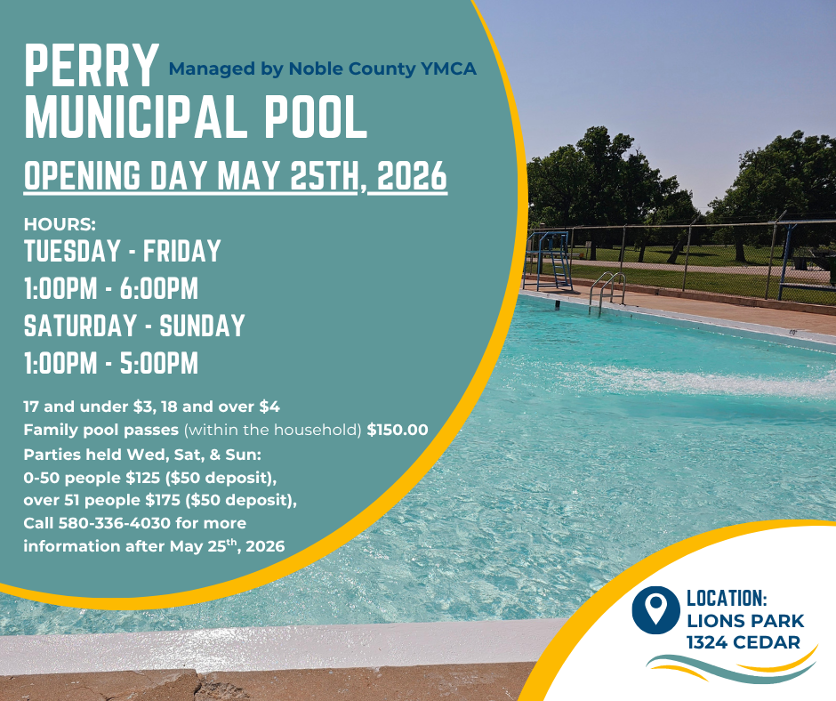 pool is opening May 25th, 2026