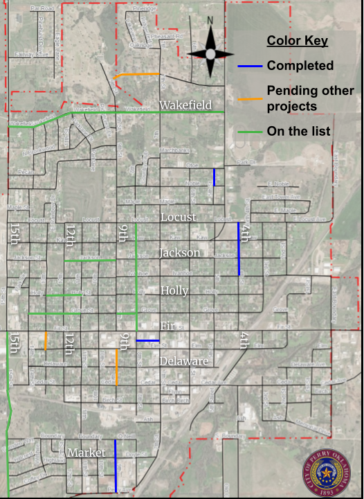 Map of street project image