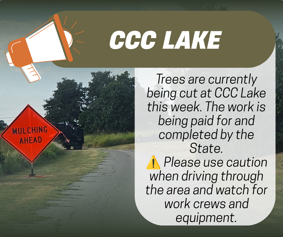 CCC lake use caution