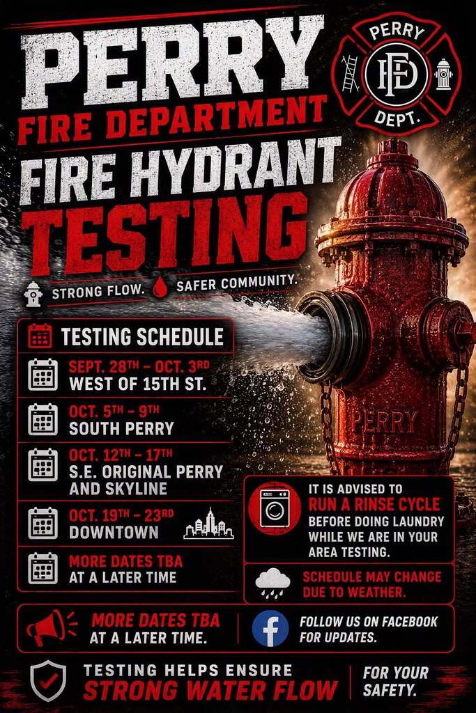 Perry Hydrant testing