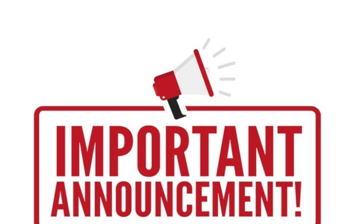 important announcement