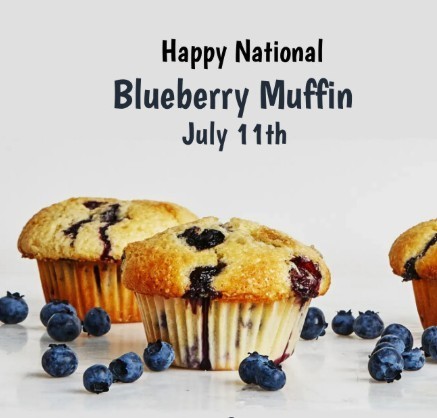 Happy National Blueberry Muffin Day