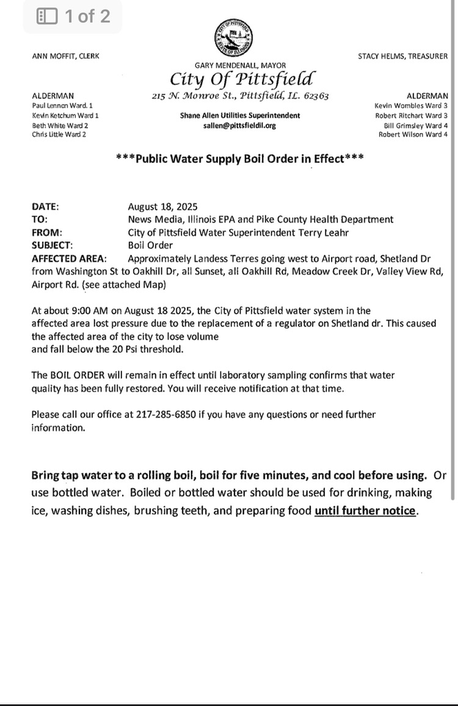 boil order