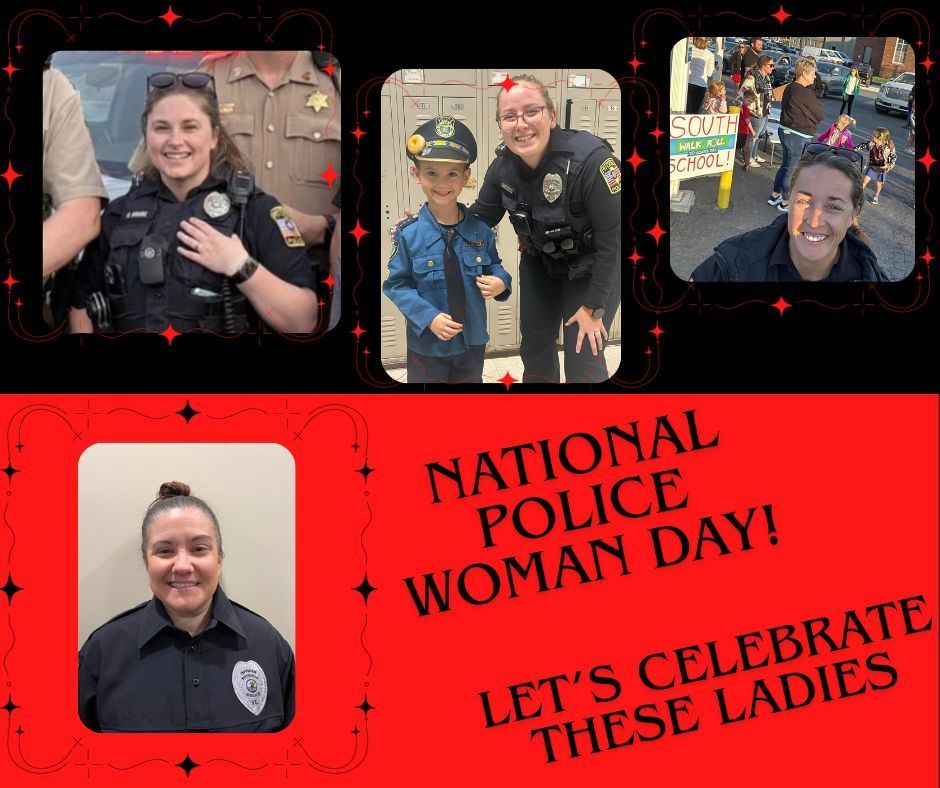 National Police Woman Day! Lets celebrate these ladies