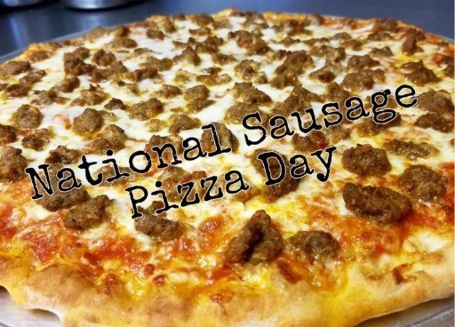 National Sausage Pizza Day
