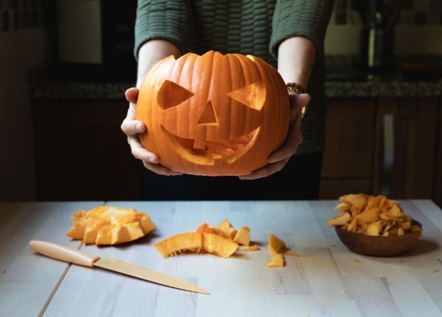 carve a pumpkin