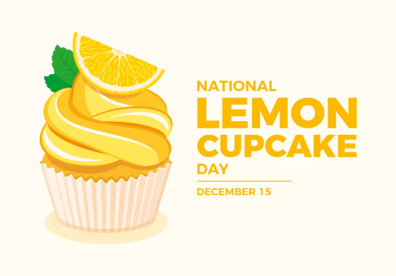 lemon cupcake day December 15