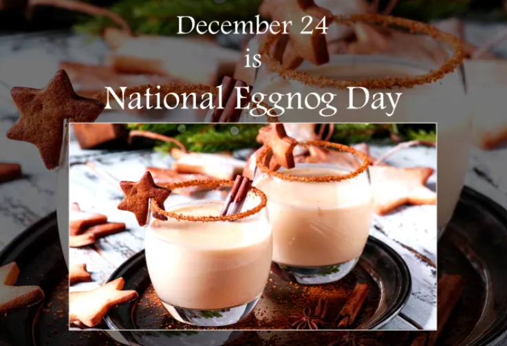 December 24 is National Eggnog Day