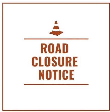road closure notice