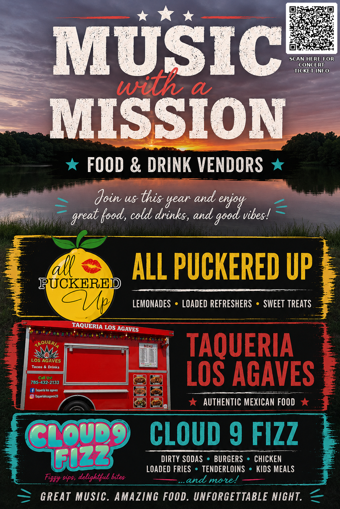 music with a mission vendor information. All puckered up, taqueria los agaves, and cloud 9 fizz