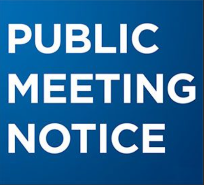 Public meeting notice