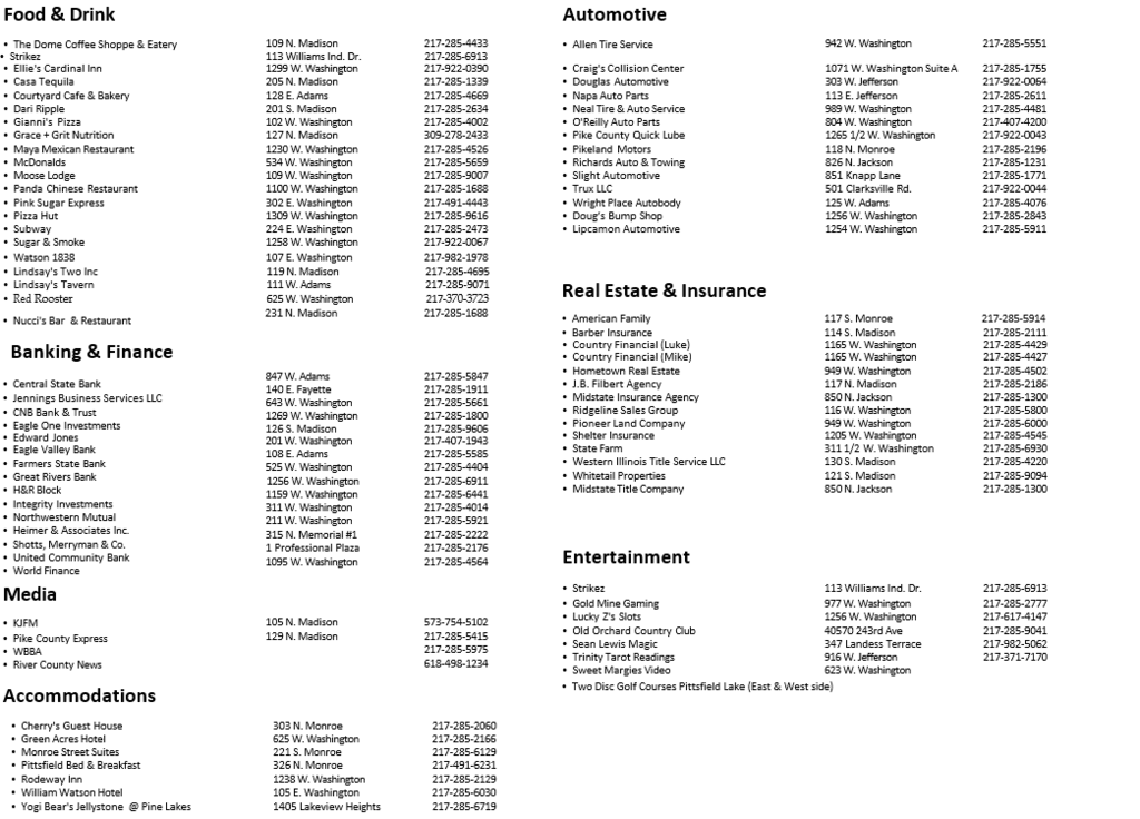 business brochure page 1