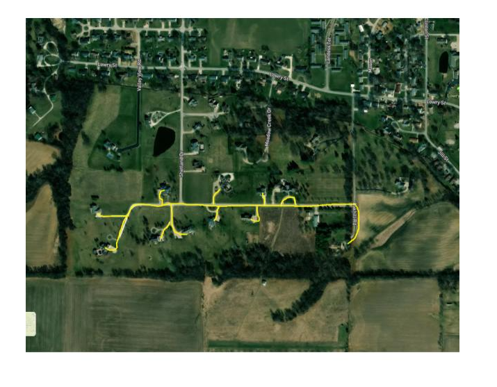 boil order map of oak hill road for 10/14