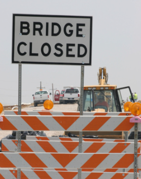 Notice: River Bridge Closed