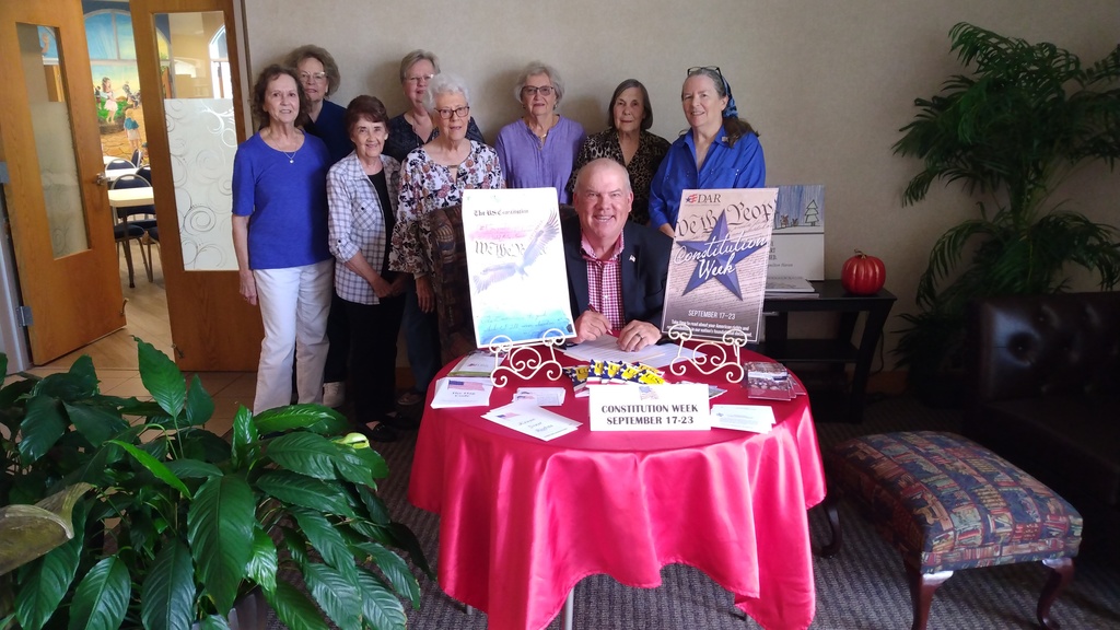 Mayor Oliver participates in Constitution Week