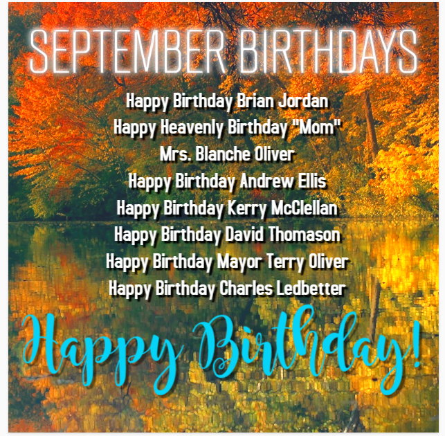 September Birthdays