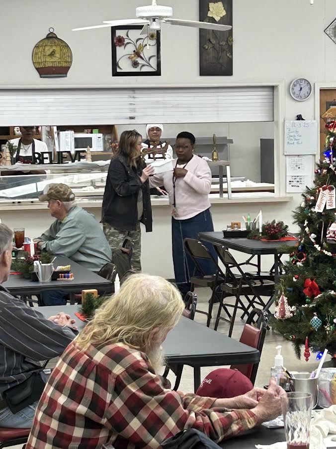 Mandy raises money for senior citizens