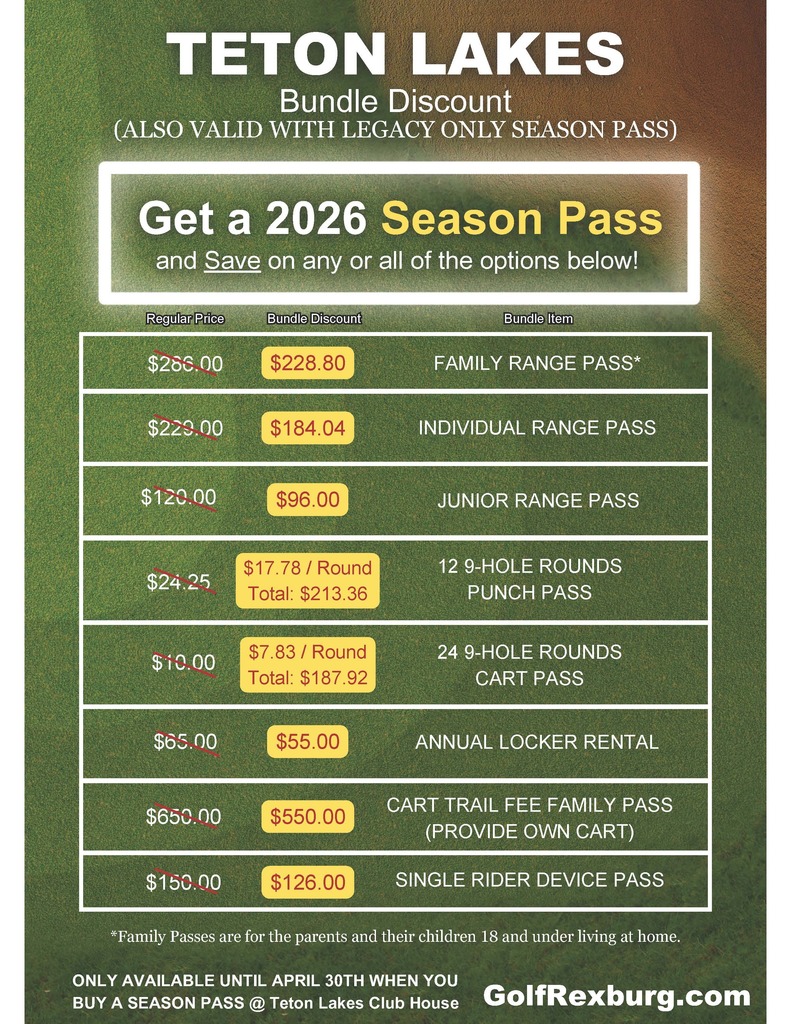 Teton Lakes Bundle Discount2026