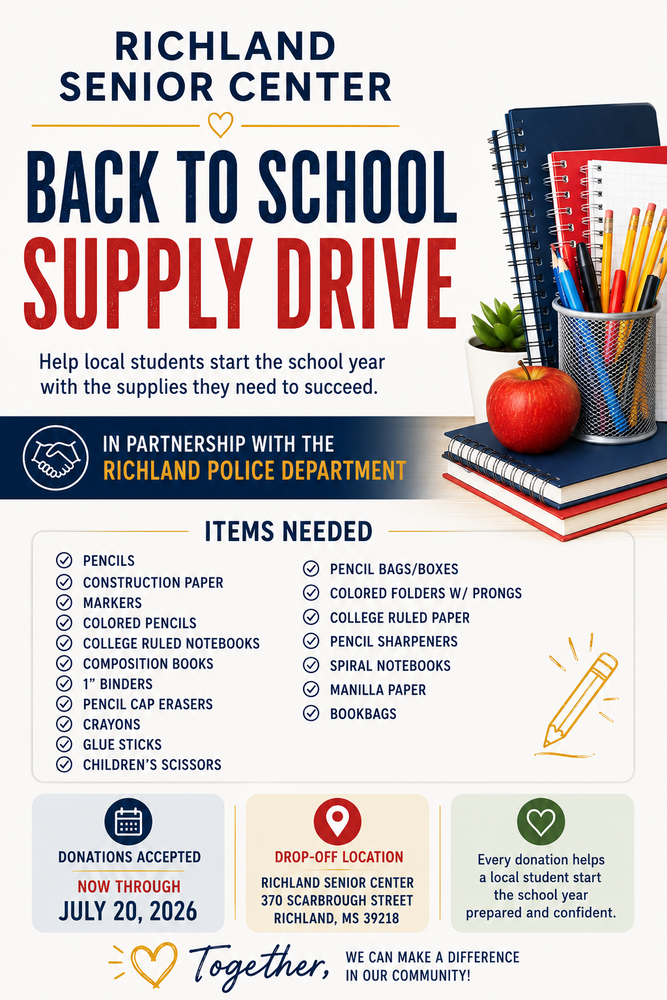 Back to School Drive Infographic