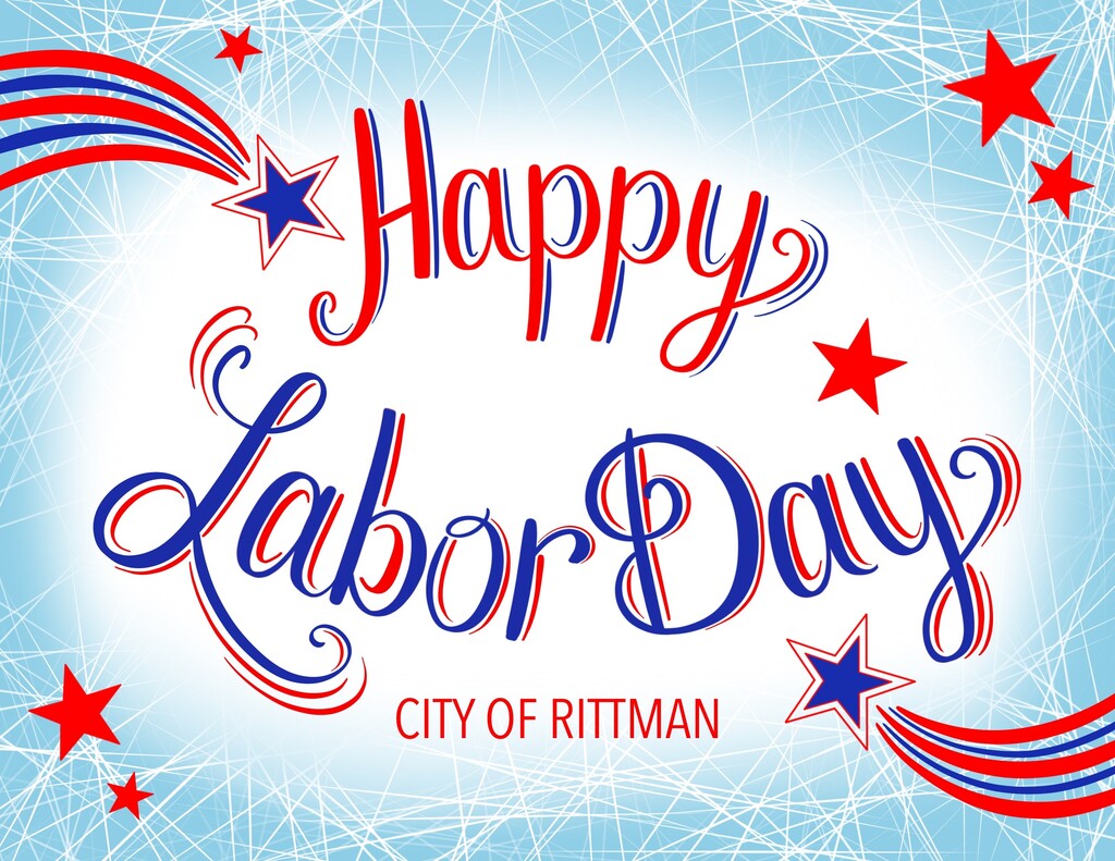 HAPPY LABOR DAY, CITY CLOSED