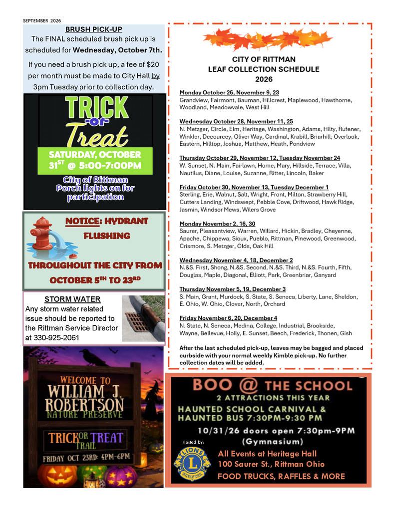 SEPT BACK OF UTILITIES BILL