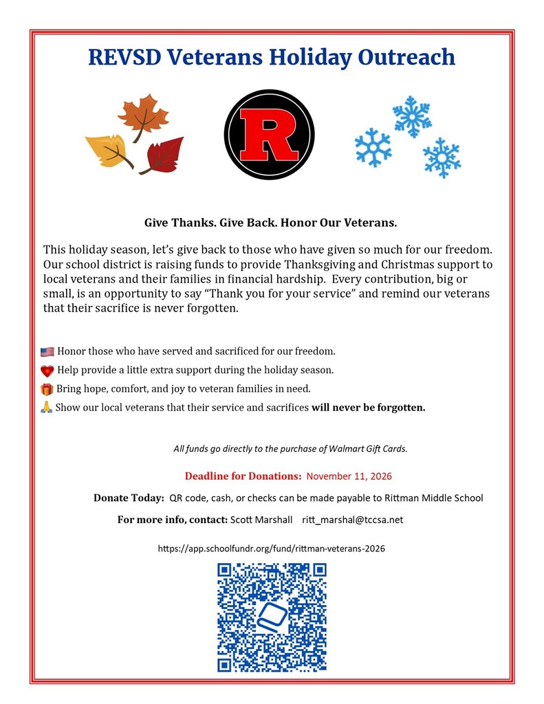 REVSD VETERAN OUTREACH