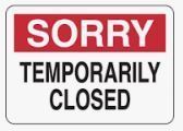 Sorry Temorarily Closed