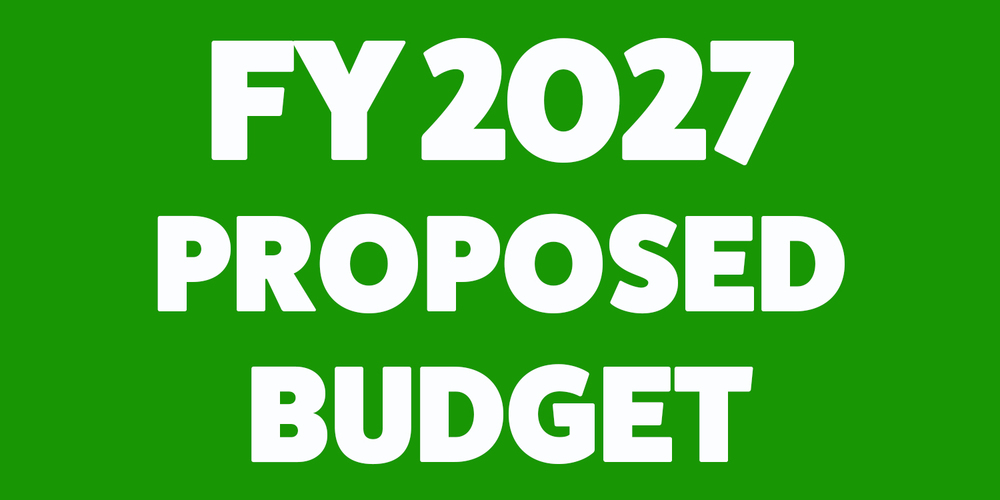 FY 2027 Proposed Budget