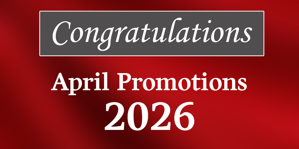 April Promotions 2026