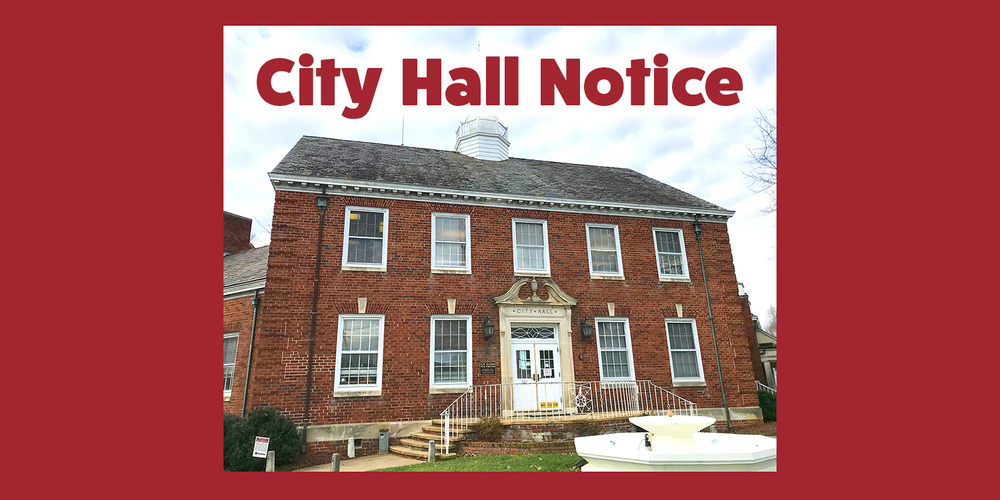City Hall front of building 