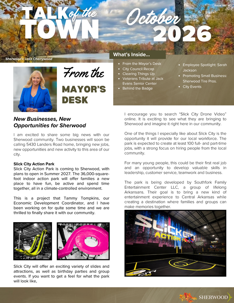 front page of oct 26 newsletter