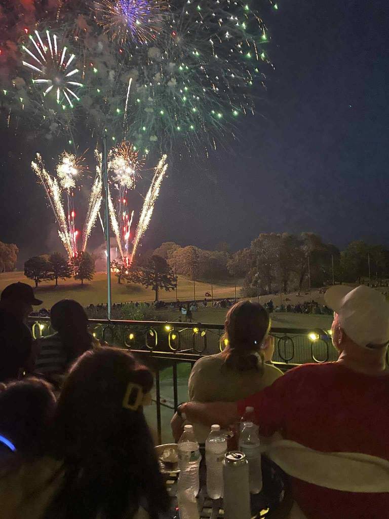 Balcony Blast at Fireworks and Food Trucks