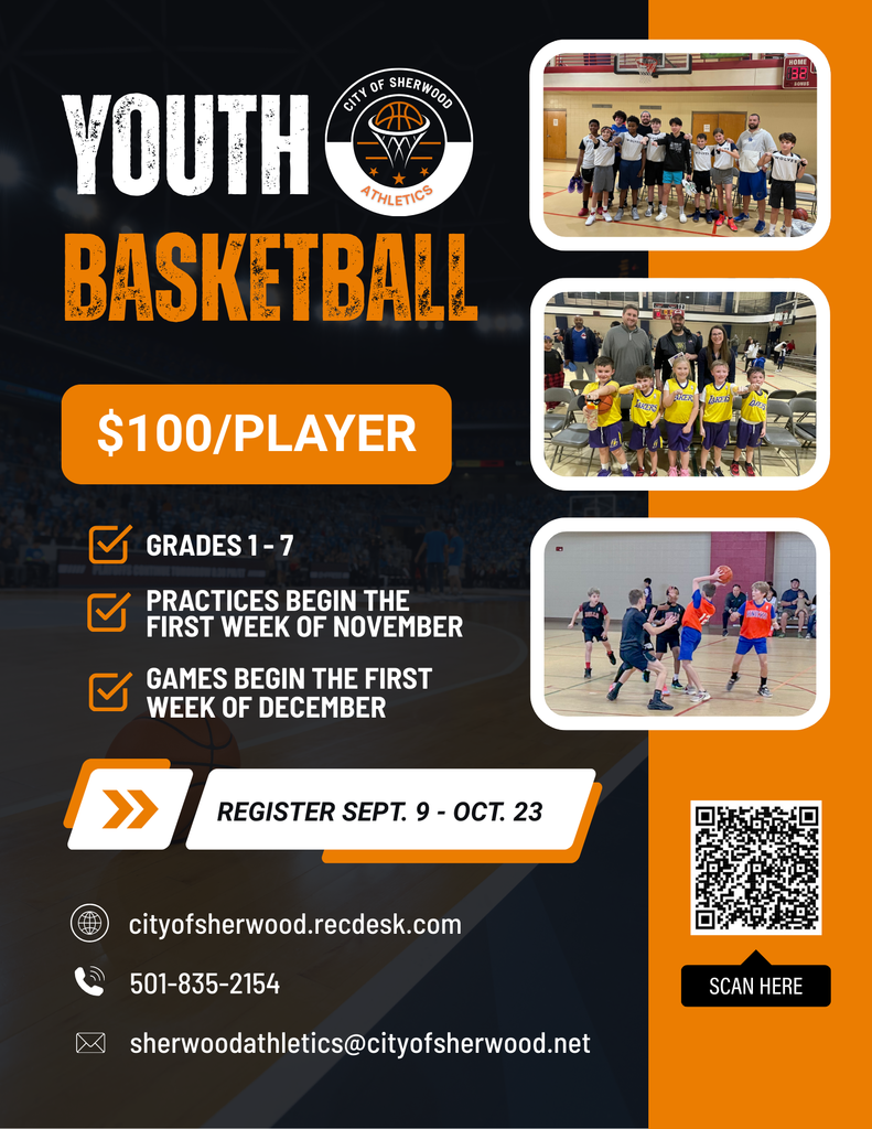 Youth Basketball Registration Opens Sept. 9