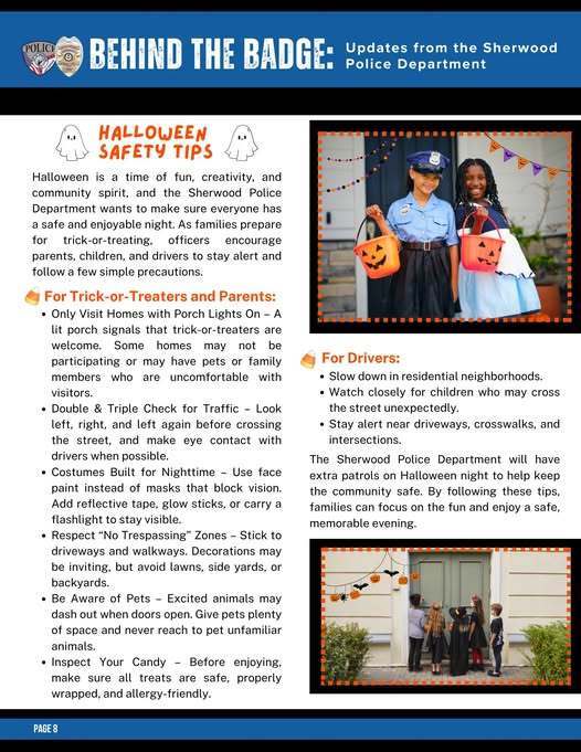 October Behind the Badge